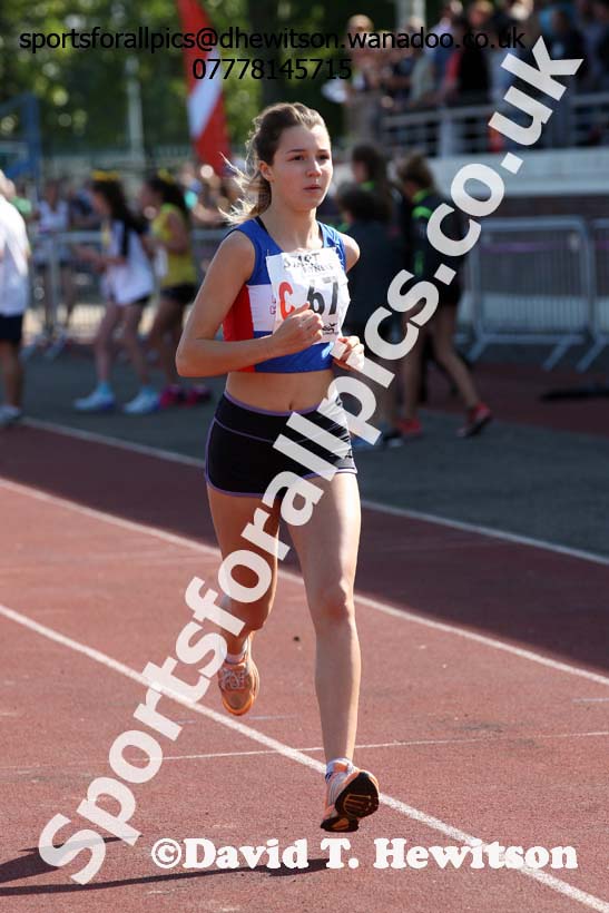Womens under-17s, Northern Road Relays, Blackpool. Photo: David T. Hewitson/Sports for All Pics